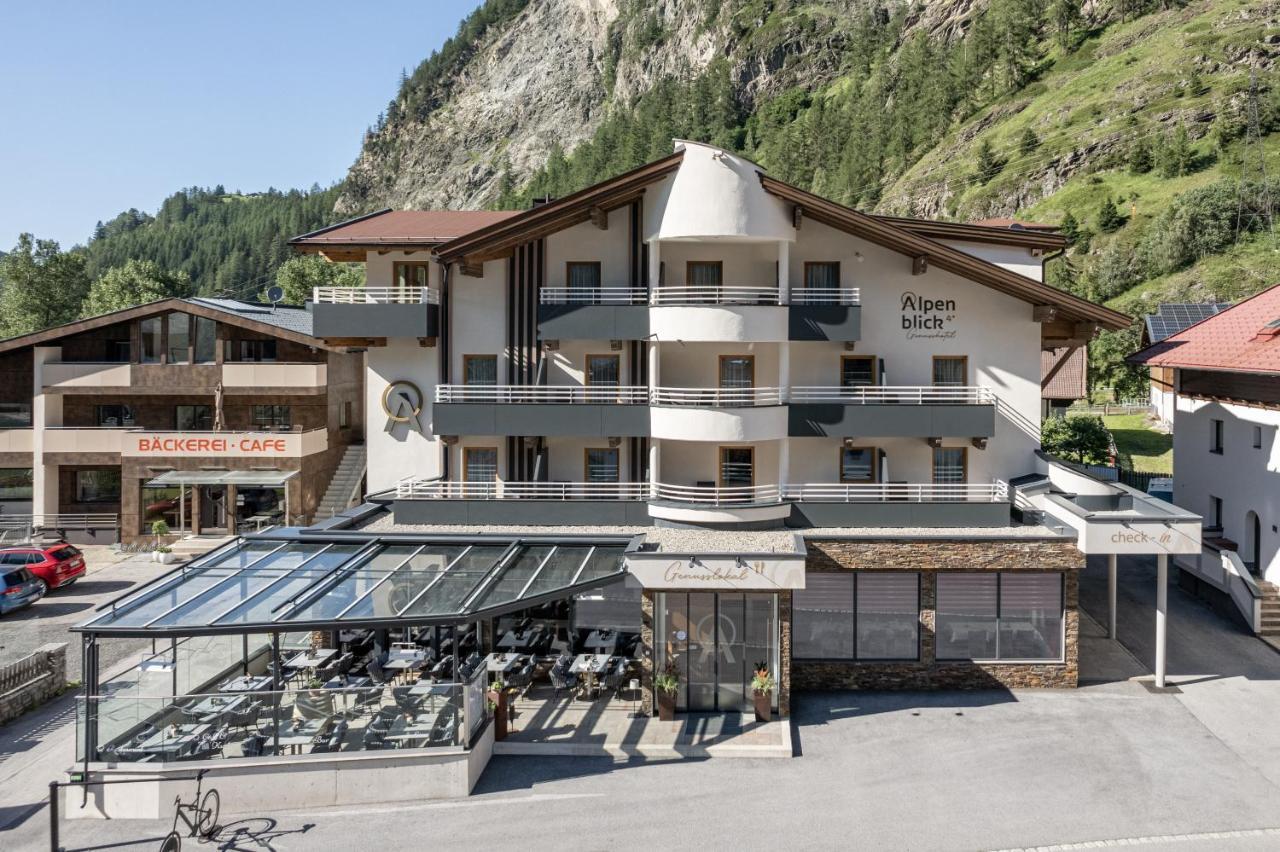 Genusshotel Alpenblick Längenfeld Kültér fotó